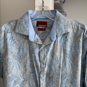 Men’s Paisley Dress Shirt
